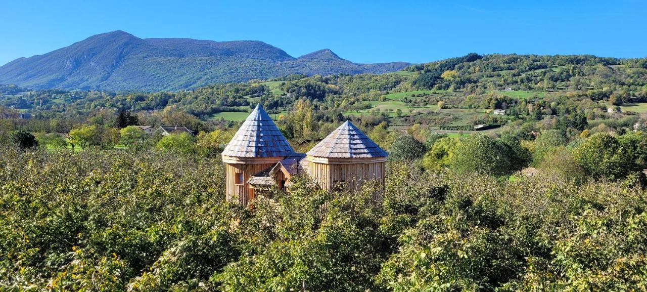 סן-ז'אן-אן-רוייה Roulottes Au Pied Du Vercors מראה חיצוני תמונה