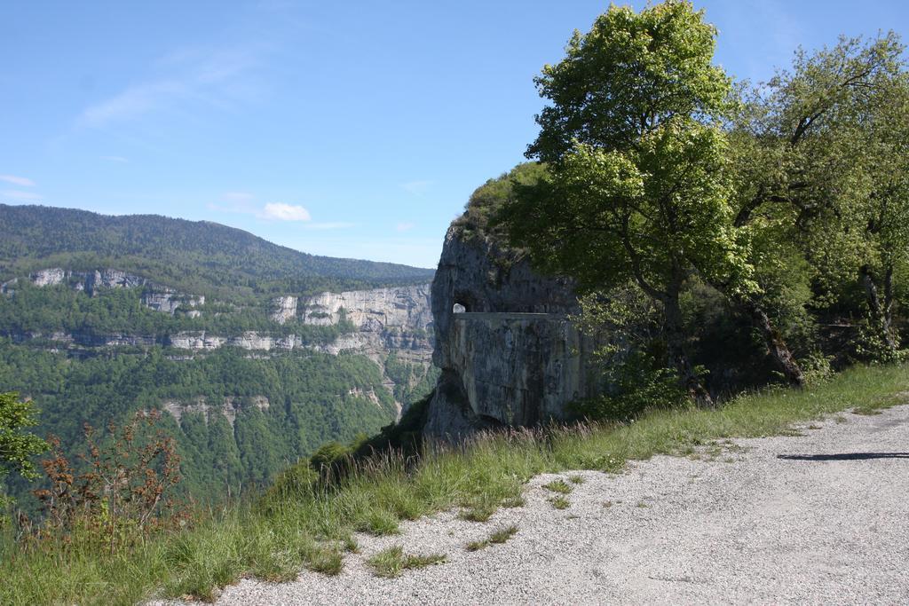 סן-ז'אן-אן-רוייה Roulottes Au Pied Du Vercors מראה חיצוני תמונה